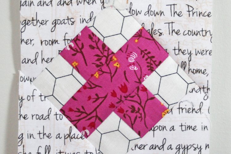 Raspberry Kiss Block Tutorial by Wooden Spoon Quilts