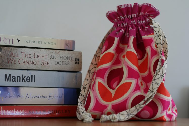 Drawstring bag by Wooden Spoon Quilts