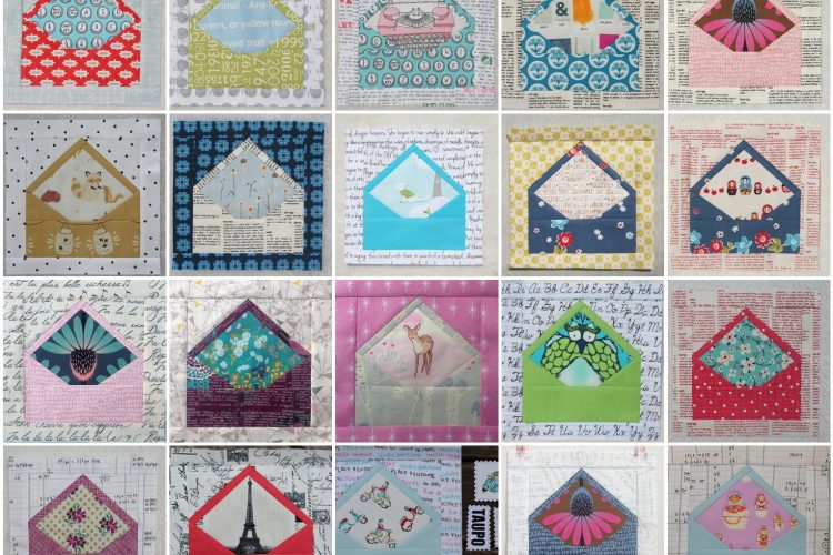 envelopes by wooden spoon quilts
