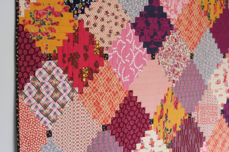 Courthouse Steps quilt by WSQ